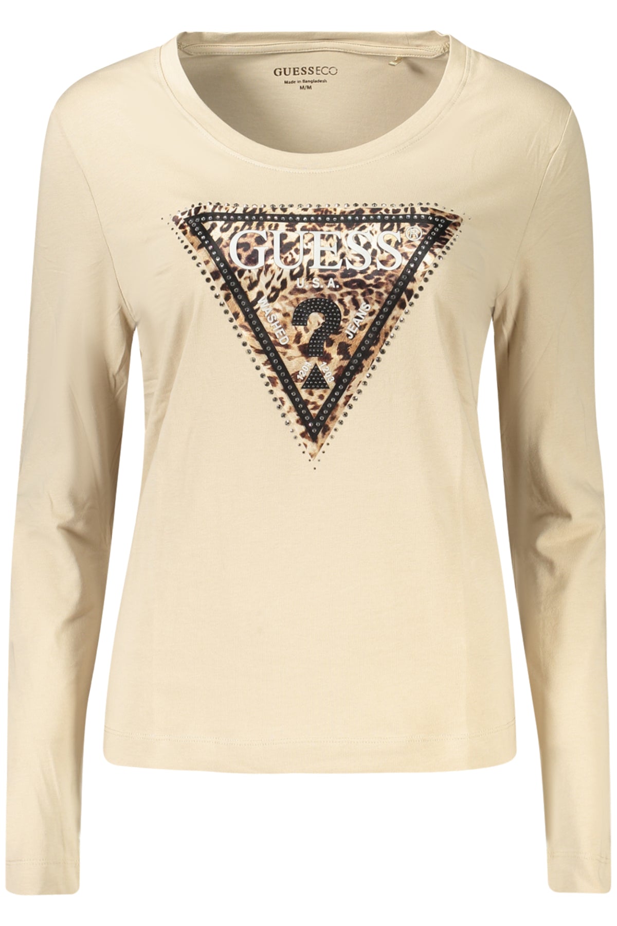 GUESS Women T-Shirt - Beige