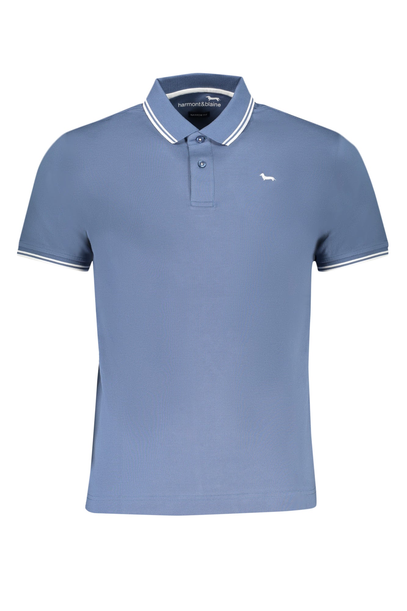 HARMONT & BLAINE Men Polo Shirt - Blue