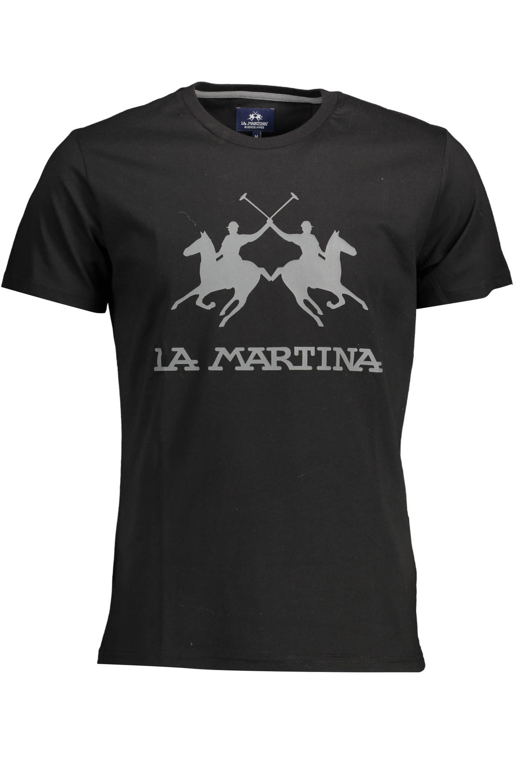 LA MARTINA Men T-Shirt - Black
