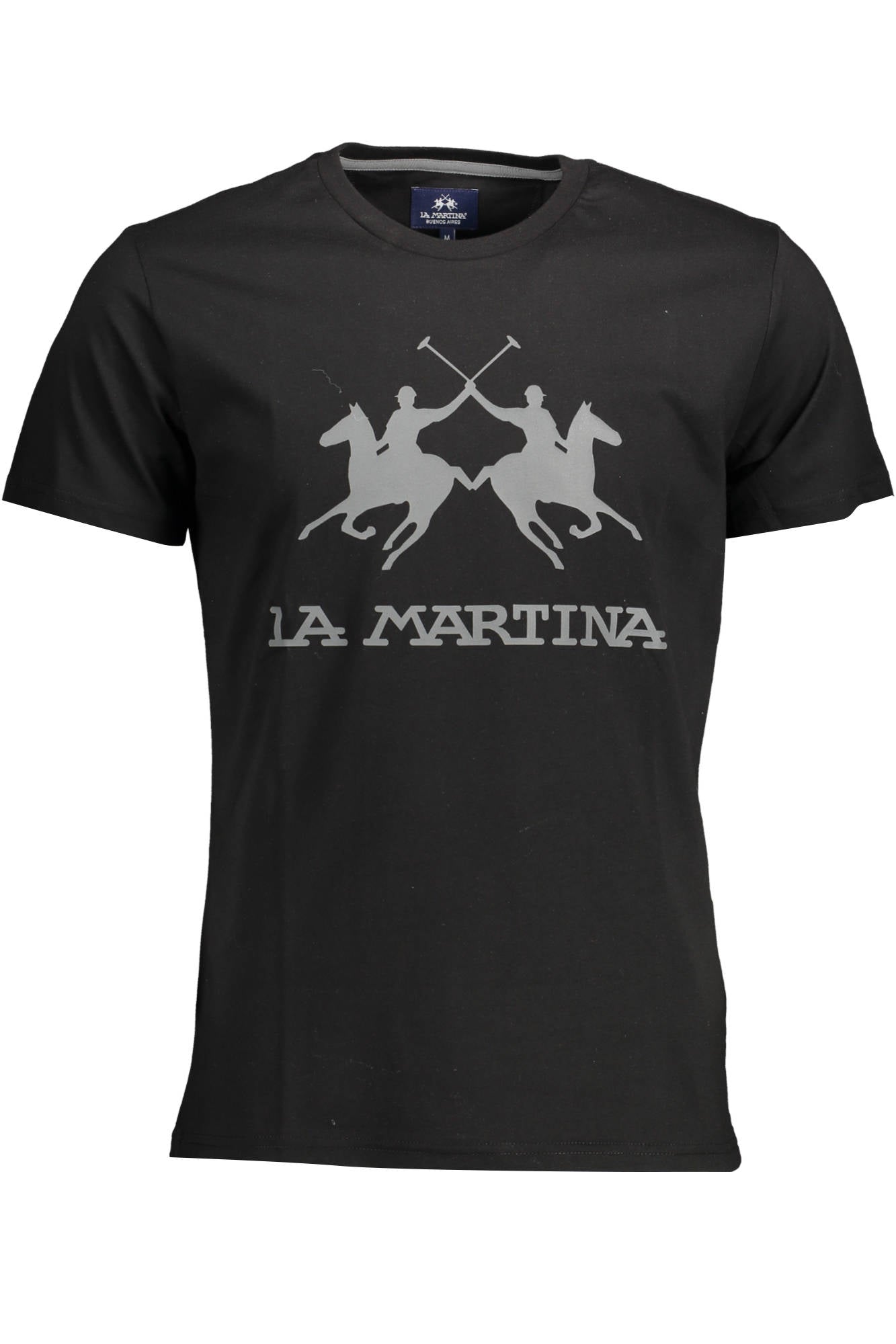 LA MARTINA Men T-Shirt - Black