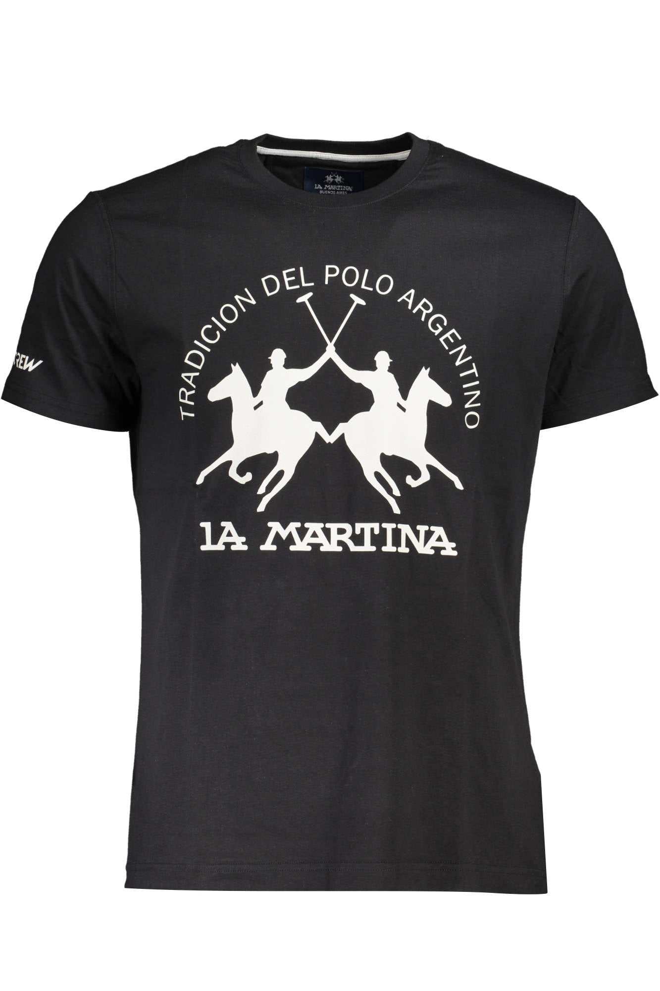 LA MARTINA Men T-Shirt - Black