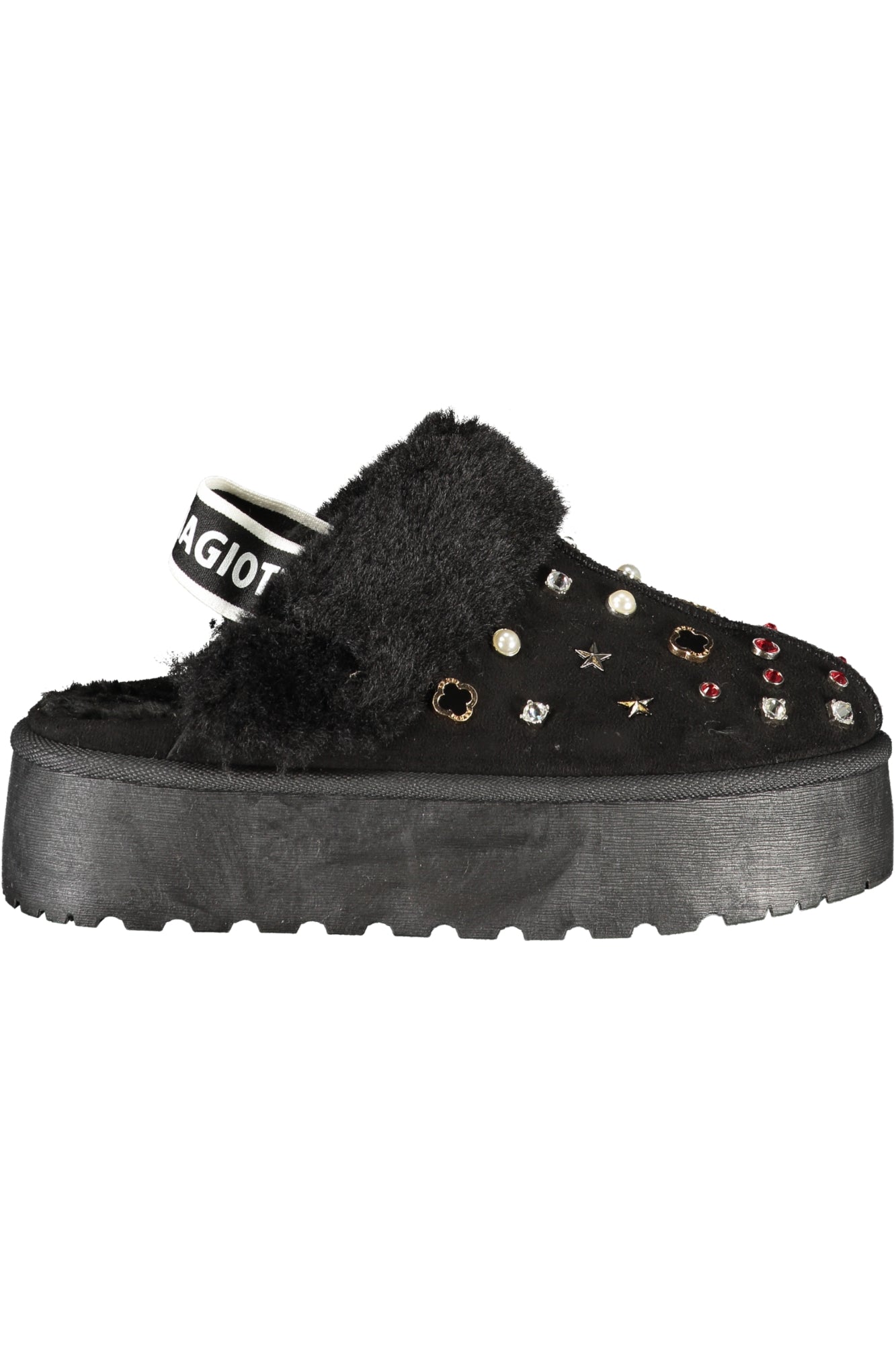 LAURA BIAGIOTTI Women Slippers - Black
