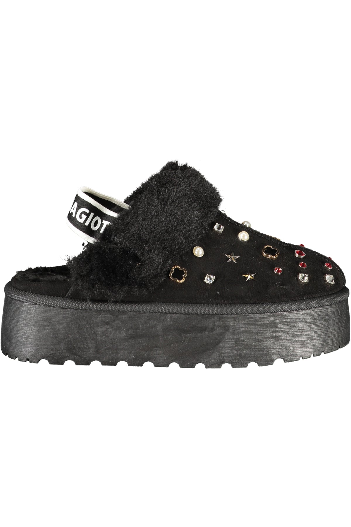 LAURA BIAGIOTTI Women Slippers - Black