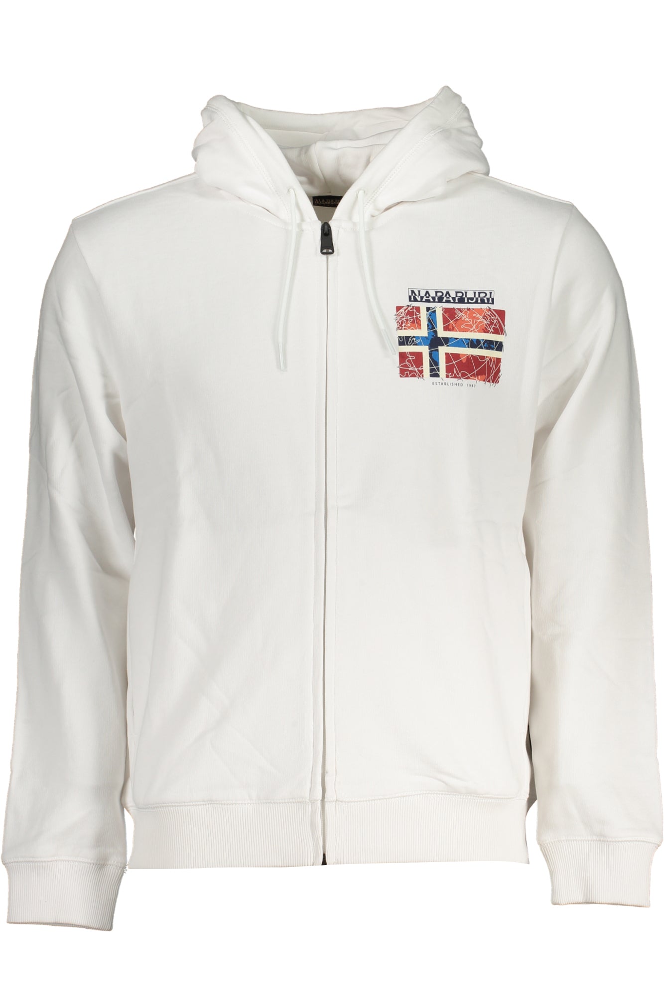 NAPAPIJRI Men Hoodie - White