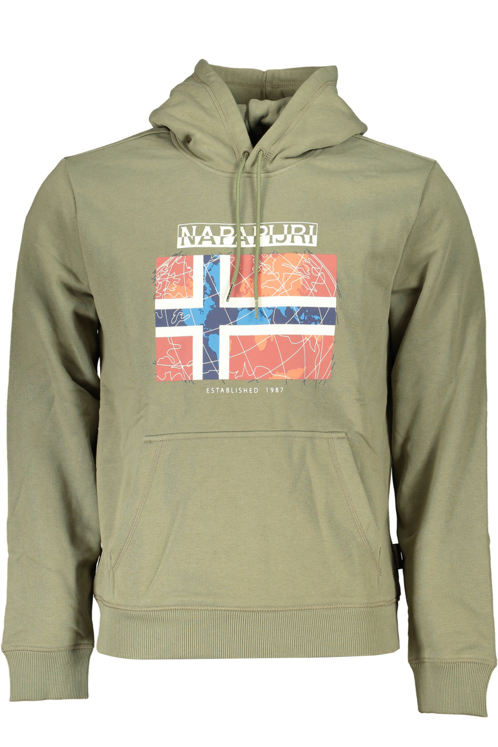 NAPAPIJRI Men Hoodie - Green