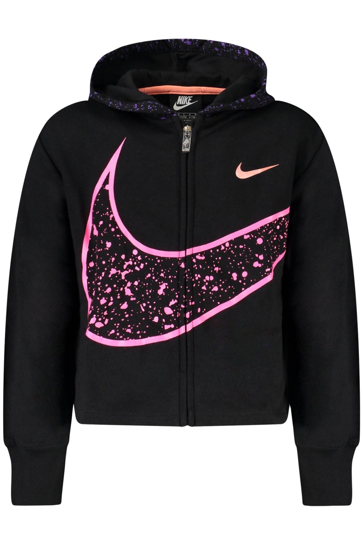 NIKE Girls Hoodie - Black
