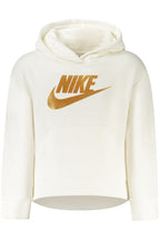 NIKE Girls Hoodie - White