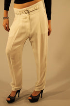 PATRIZIA PEPE Women Trousers - White
