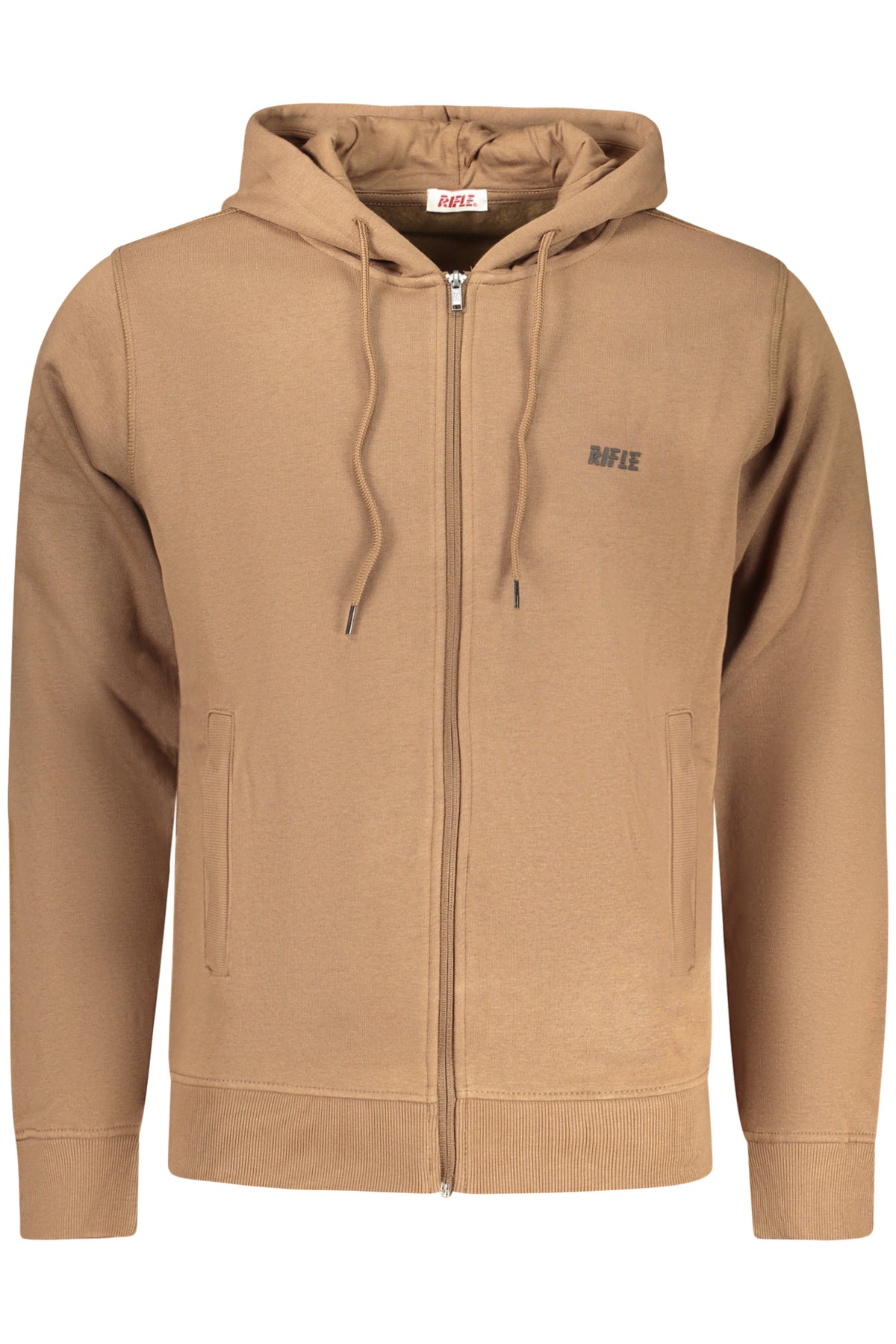 RIFLE Men Hoodie - Brown