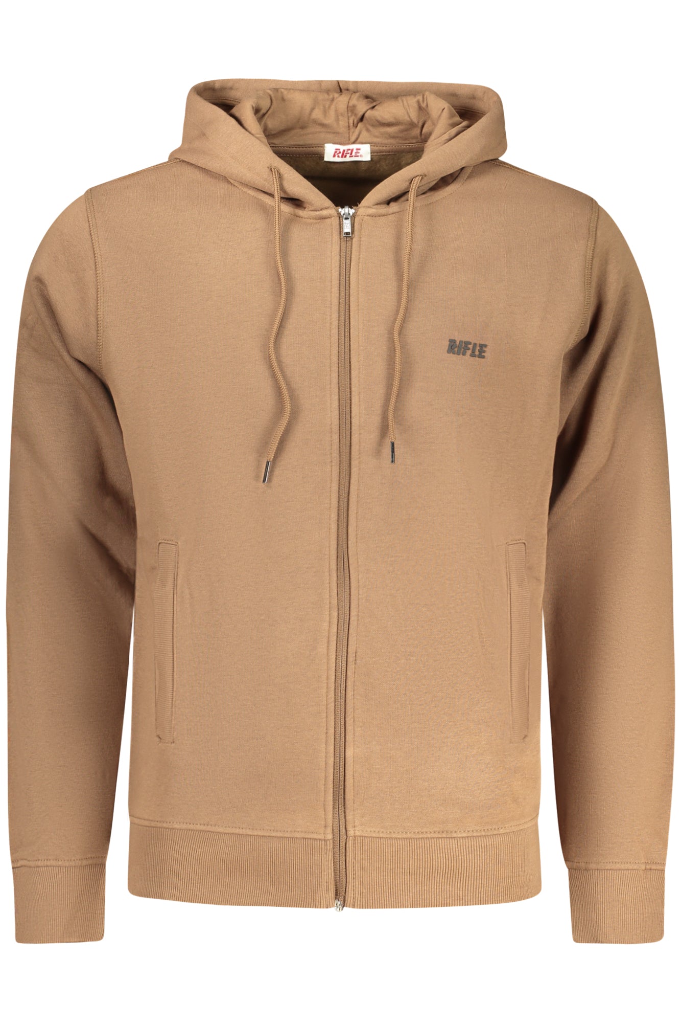 RIFLE Men Hoodie - Brown