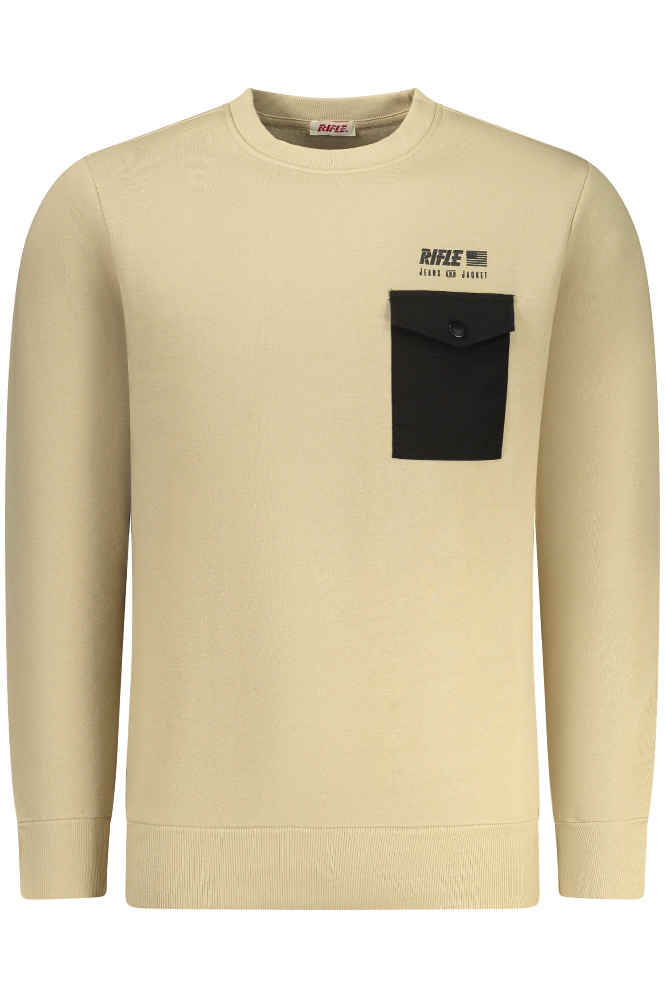 RIFLE Men Hoodie - Beige