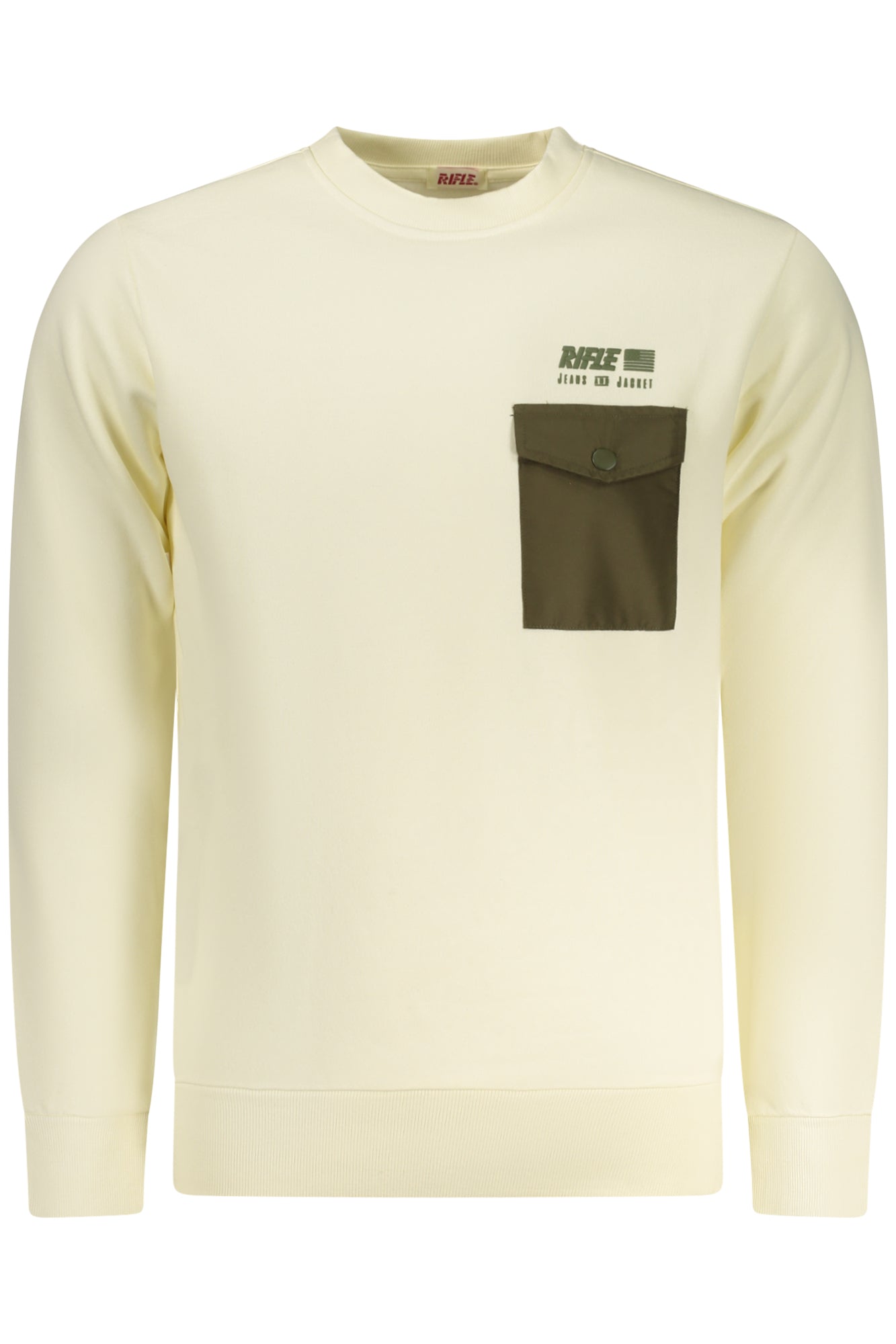 RIFLE Men Hoodie - White