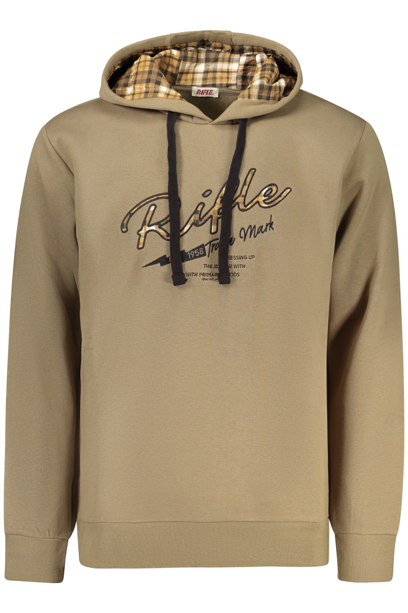 RIFLE Men Hoodie - Brown