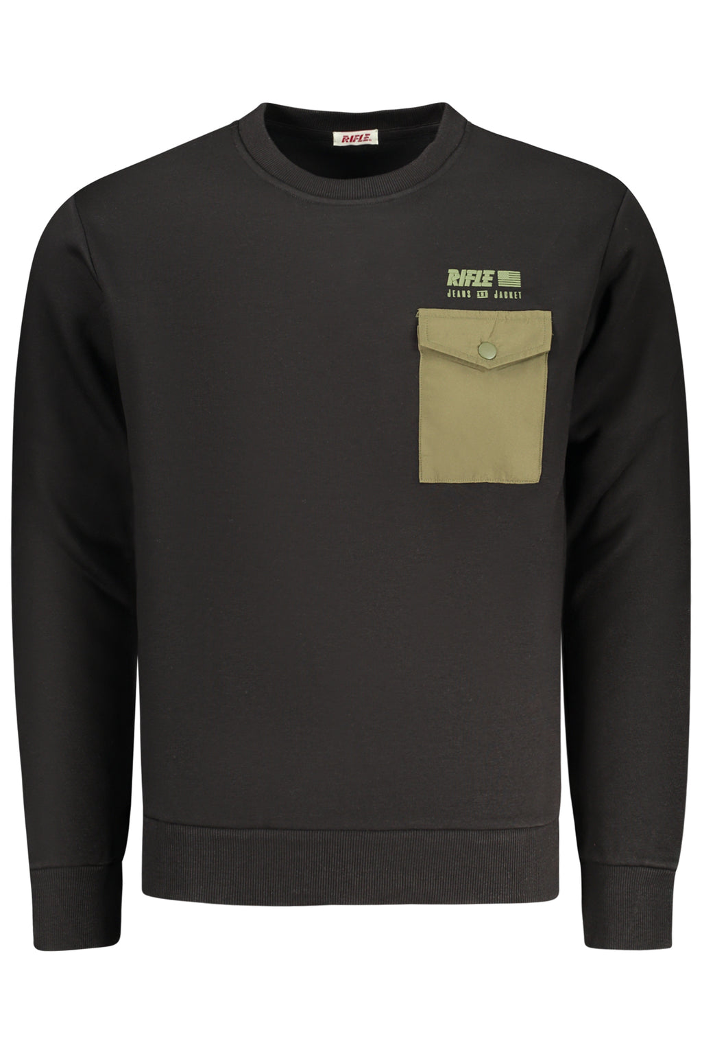 RIFLE Men Hoodie - Black