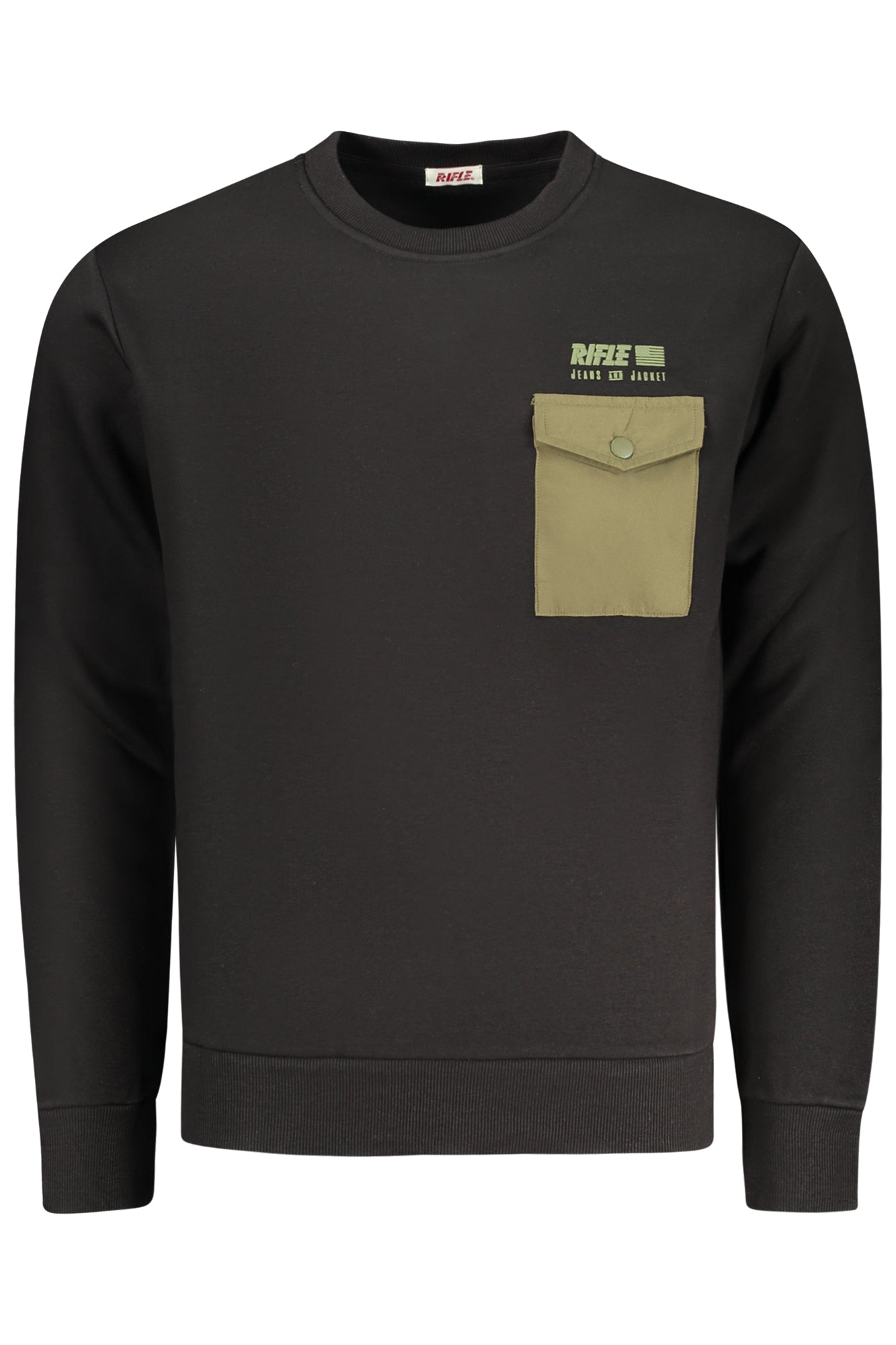 RIFLE Men Hoodie - Black