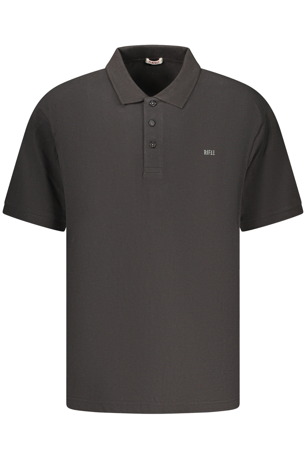 RIFLE Men Polo Shirt - Black