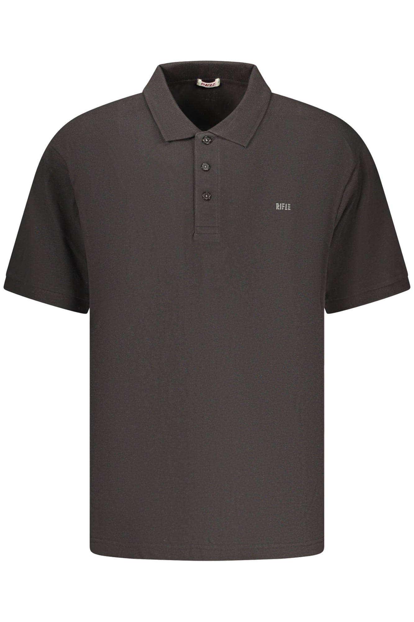 RIFLE Men Polo Shirt - Black