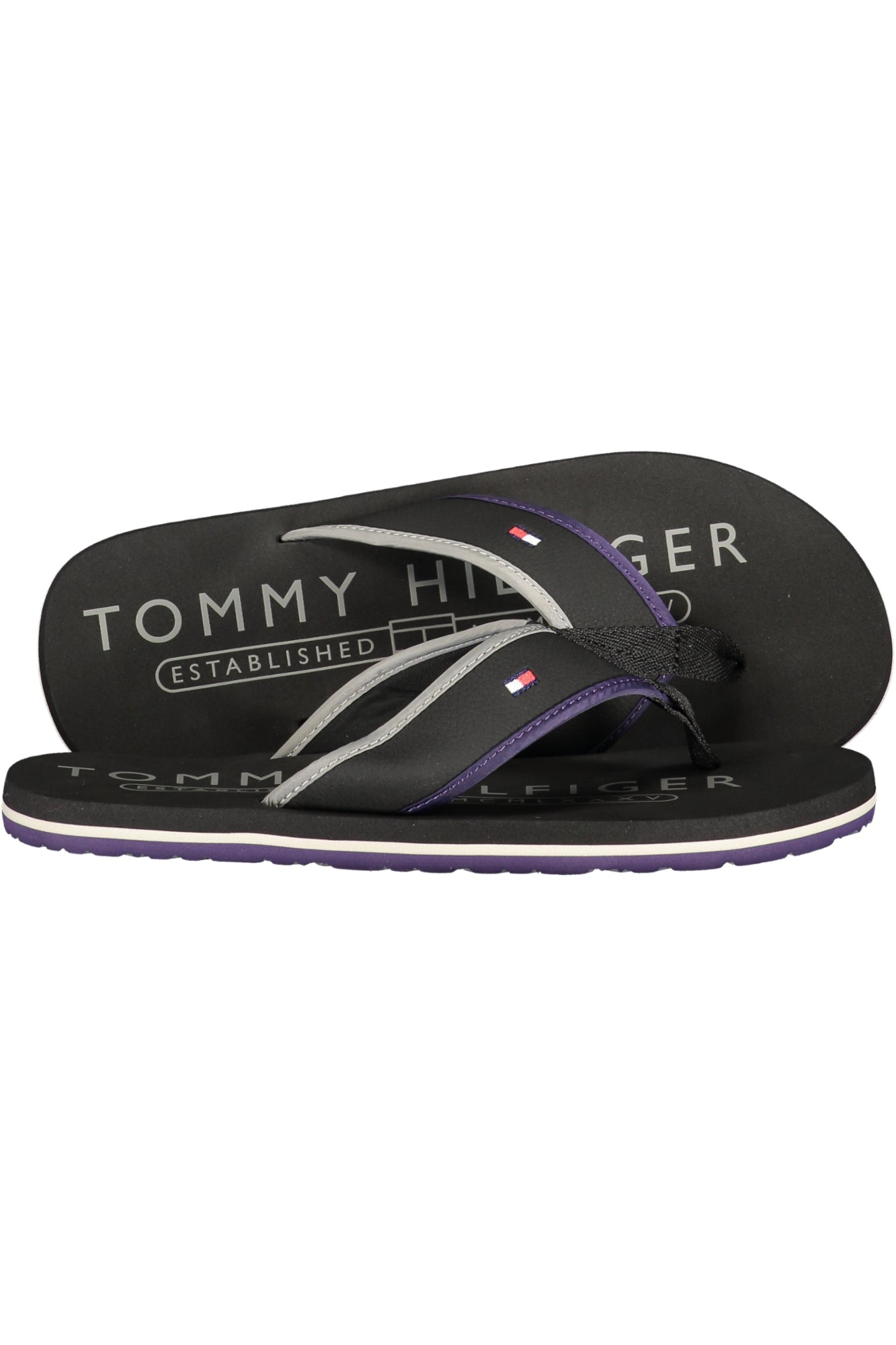 TOMMY HILFIGER Men Slippers - Black