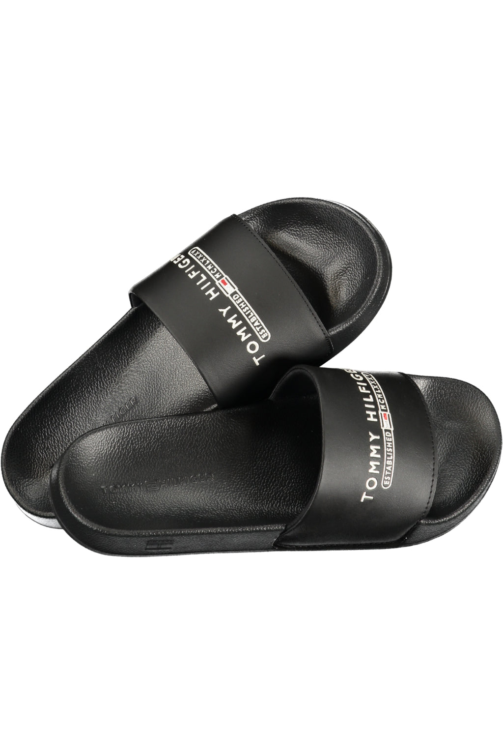 TOMMY HILFIGER Men Slippers - Black