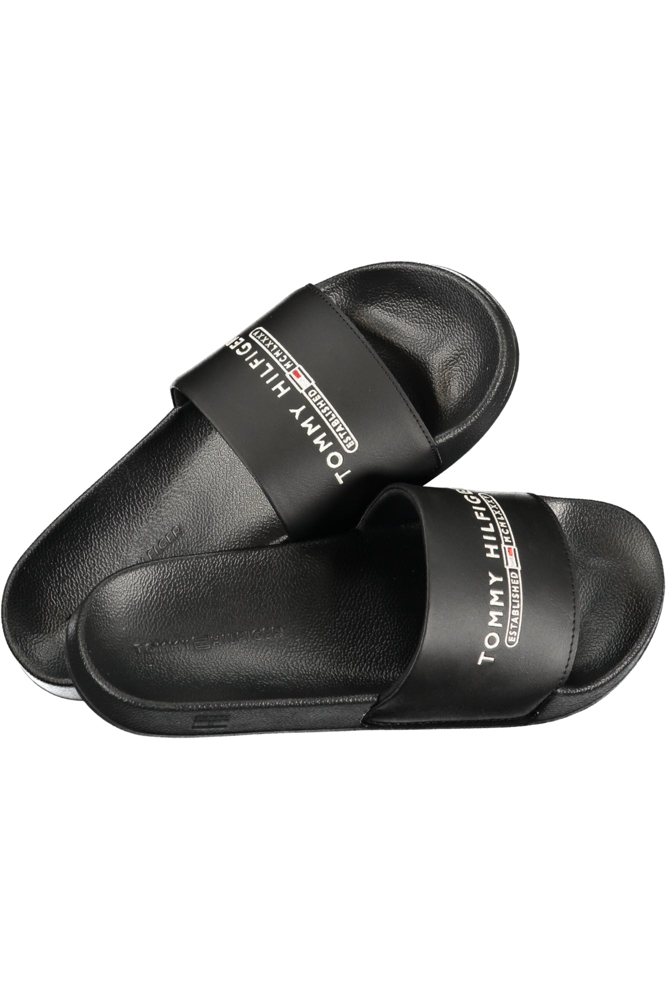 TOMMY HILFIGER Men Slippers - Black