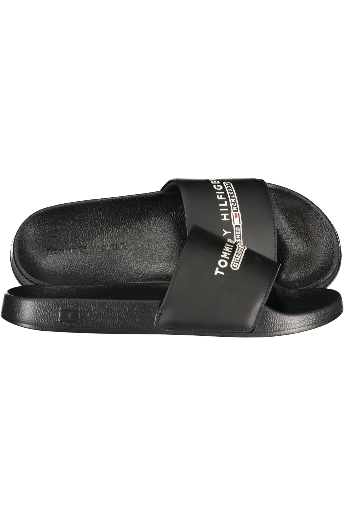 TOMMY HILFIGER Men Slippers - Black