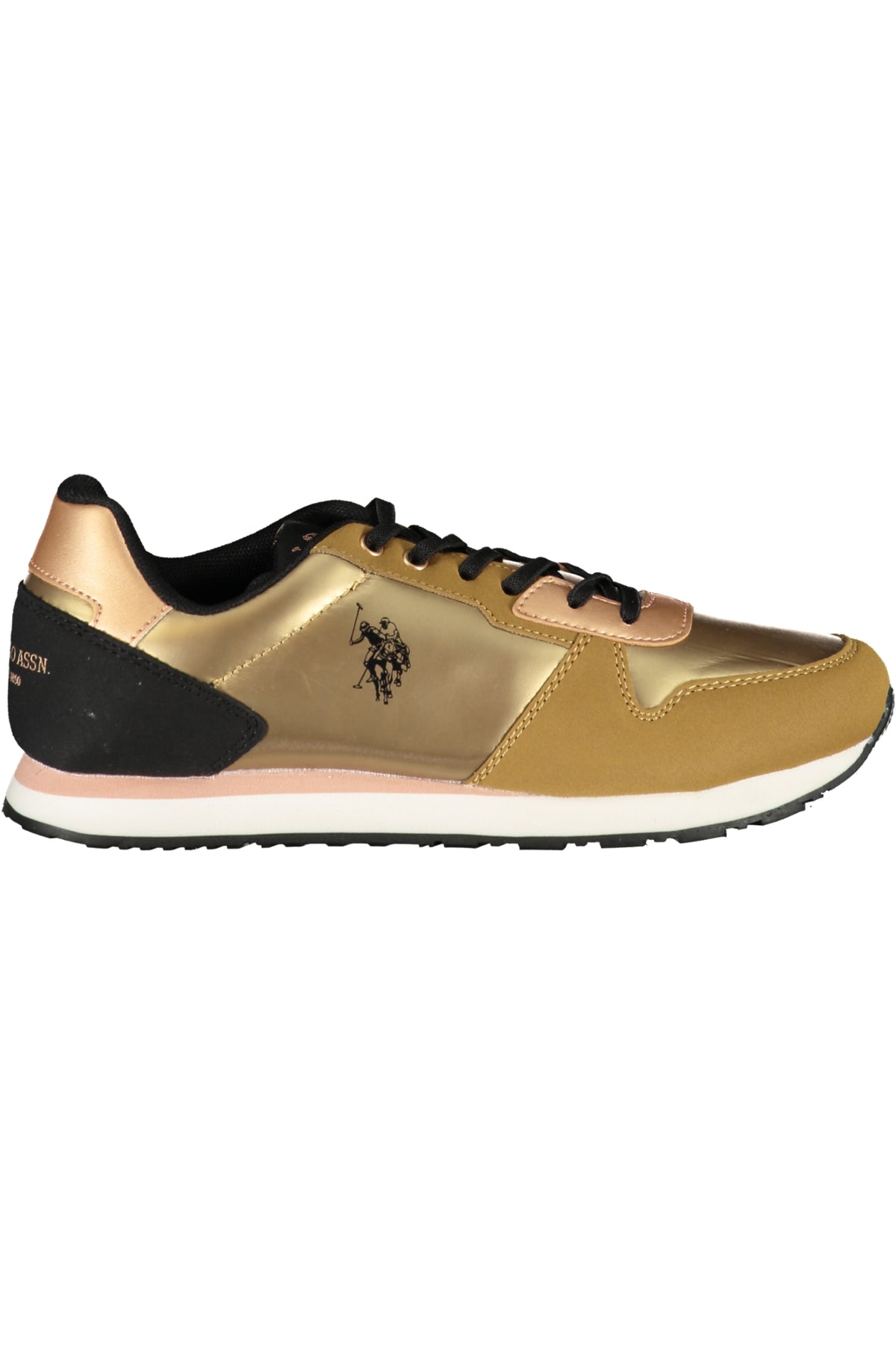 U.S. POLO ASSN. Women Sneakers - Gold