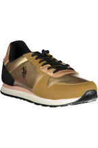 U.S. POLO ASSN. Women Sneakers - Gold