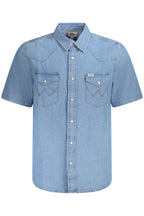 WRANGLER Men Shirt - Light Blue